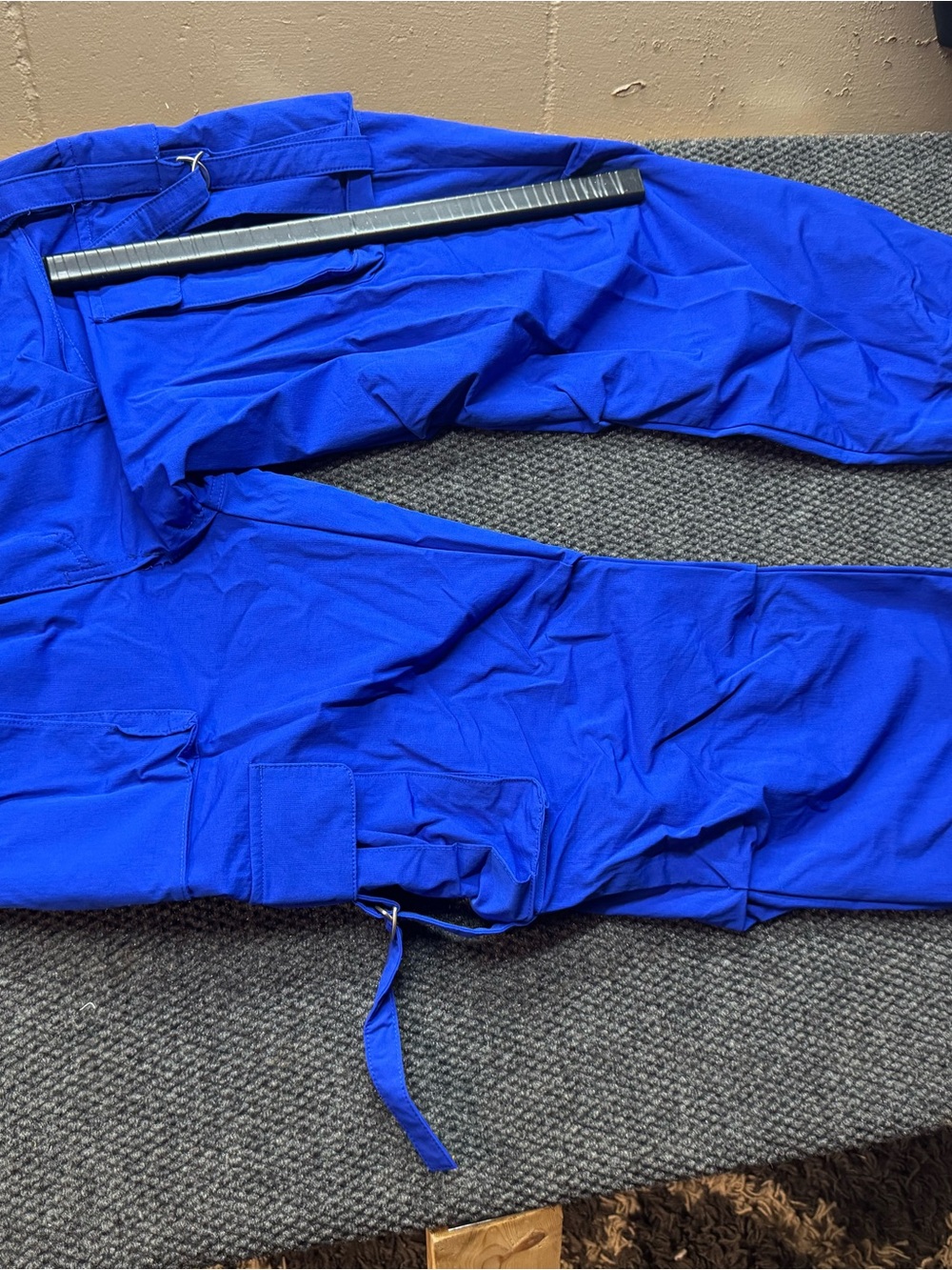 Royal Blue Utility Pants